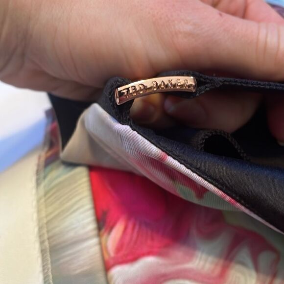 Ted Baker Samra Skater Mini Dress Floral - Picture 6 of 6